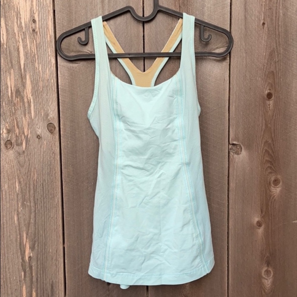 Lululemon Racerback Tank Adjustable Bra